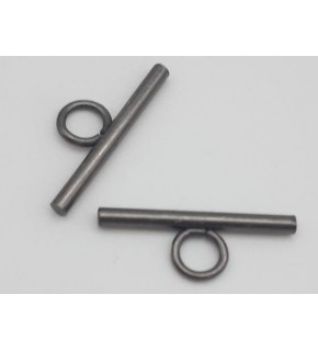 Çanta Aksesuar Zincir Uçları İçin Füme Renk T Metal