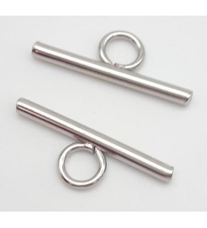 Çanta Aksesuar Zincir Uçları İçin Gümüş Renk T Metal