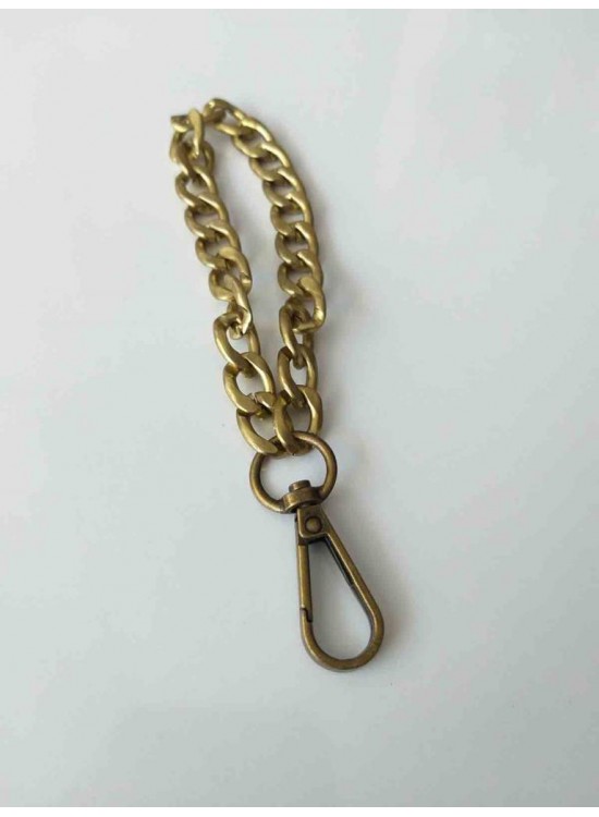 Çanta Aksesuar Zincirli Elcik Antik Renk