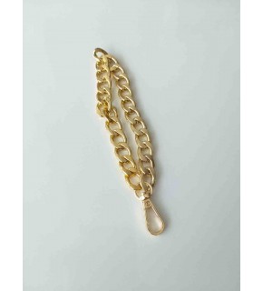 Çanta Aksesuar Zincirli Elcik Light Gold