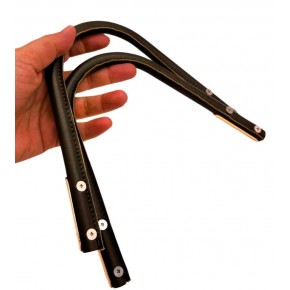 Çanta Aksesuar ZT Model Suni Derili Metal Çanta Sapı Haki Yeşil  Renk Light Gold Metal