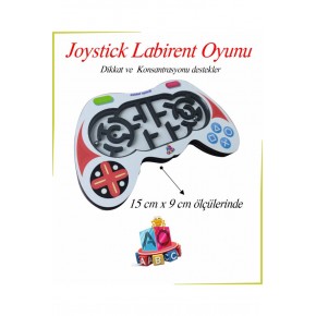 Ankebut Ahşap Renkli Labirent Oyun Konsolu