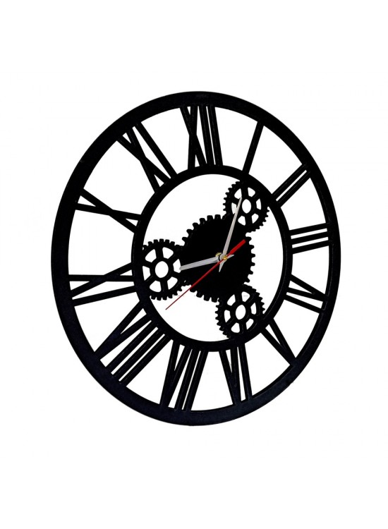 Ankebut Oyuncak Çarklı Romen Ahşap Duvar Saati