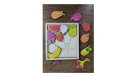 Ankebut Oyuncak Meyveler Puzzle 18*20 Cm