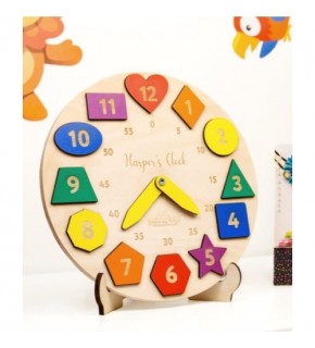 Ankebut Oyuncak Saat Sayı Renk ve Şekilleri Öğreniyorum