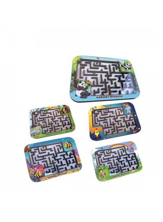 Ankebut Sevimli Hayvanlar Labirent Bulmaca Oyunu