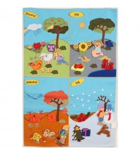 Anki Cırtlı Dört Mevsim Pano And-5125