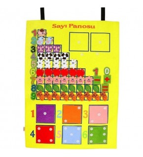 Anki Cırtlı Sayı Pano And-5124