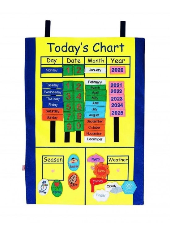 Anki Toys Cırtlı Takvim Pano İng.And-5167