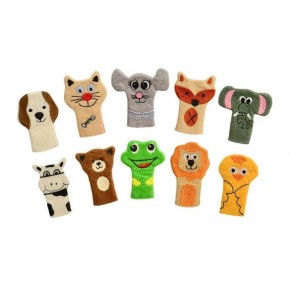 Anki Hayvanlar Parmak Kukla Seti 5li And-5086