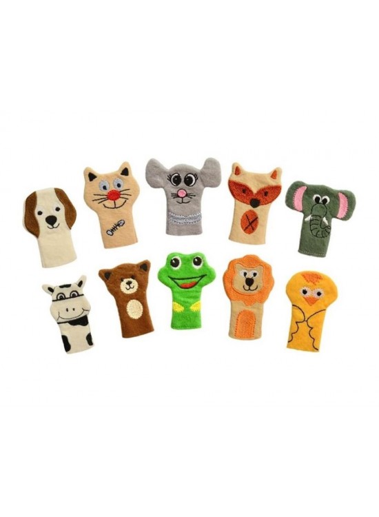 Anki Hayvanlar Parmak Kukla Seti 5li And-5086