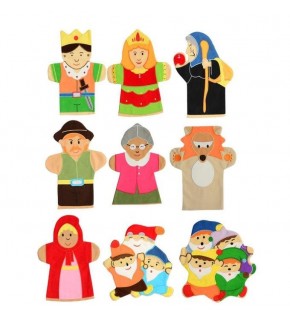 Anki Toys Masal Kahramanları Kukla Seti 9 lu And-5004