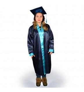 Anki Mezuniyet Cübbesi ve Kepi Ortaokul