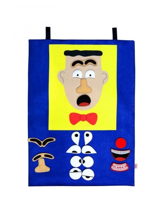 Anki Toys Cırtlı Erkek Yüzü And-5123