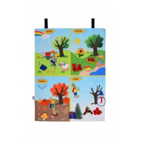 Anki Toys Cırtlı Mevsimler Pano İng. And-5176