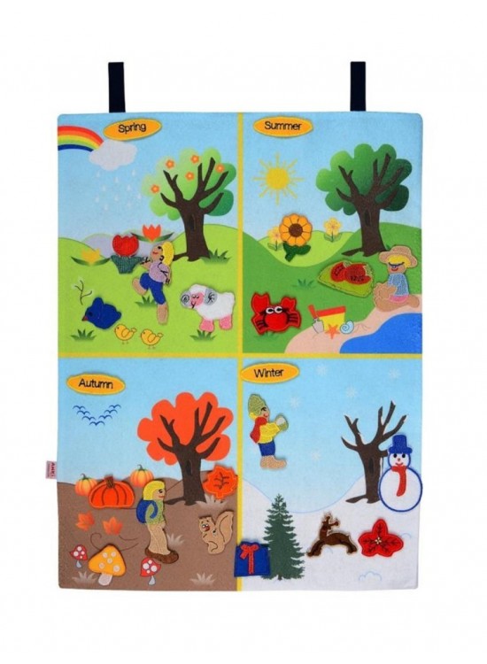 Anki Toys Cırtlı Mevsimler Pano İng. And-5176