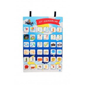 Anki Toys Cırtlı Pano Zıt Kavramlar And-5192