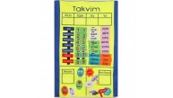 Anki Toys Cırtlı Takvim Pano And-5121