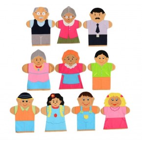 Anki Toys İnsanlar Kukla Seti 10 lu And-5001