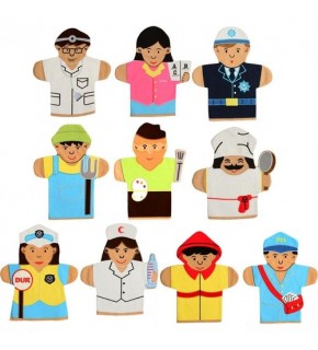 Anki Toys Meslekler Kukla Seti 10 lu And-5003