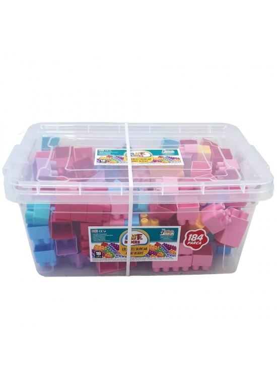 Ant Blocks Pembe 184 Parça Box 184-P