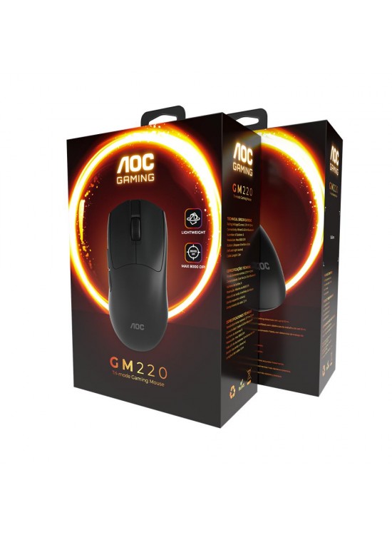 AOC GM220B KAblolu+2.4G+ Bluetooth Three-Mode Mouse