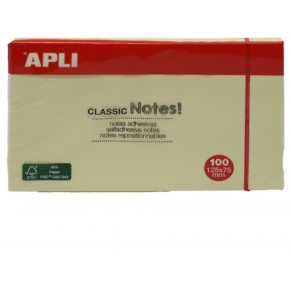 Apli Yapışkanlı Not Kağıdı Classic 100 YP 125x75 10976 (1 Adet)