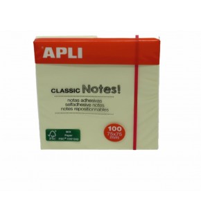 Apli Yapışkanlı Not Kağıdı Classic 100 YP 75x75 10975 (1 Adet)