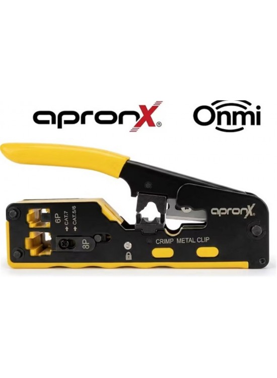Apronx APX-CR45 RJ45 Çakma Pensesi 4P-6P-8P
