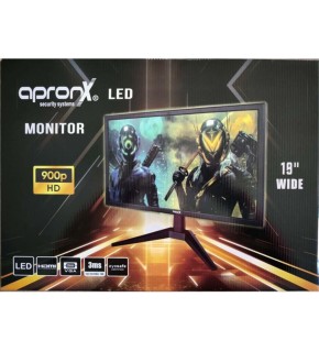 Apronx APX-NW19 900p 19" Led Vga+Hdmi Monitor