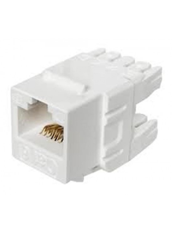 Apronx APX-UTP181 CAT6 180° UTP Keystone Jack 10 lu paket Apronx APX-UTP181 CAT6 180° UTP Keystone Jack 10 lu paket