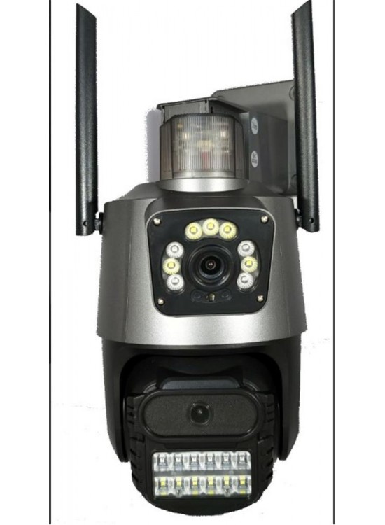 Apronx APX-WP242 6Mp 2.8mm Çift Kamera 19 Led Wifi PTZ Apronx APX-WP242 6Mp 2.8mm Çift Kamera 19 Led Wifi PTZ