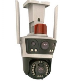 Apronx APX-WP262 6mp 3.6mm Çift Kamera 21 LED Wifi Ptz Kamera