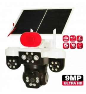 Apronx APX-WP296 9mp 3.6mm Üç Kameralı Wifi + Solar