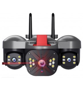 Apronx APX-WP332 6Mp 2.8mm-3.6mm Üç Kamera 22 Led Wifi PTZ