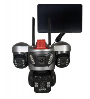 Apronx APX-WSP364 9Mp 3.6mm 2-2.8mm 4G Solar Üç Kamera 24 Led PTZ