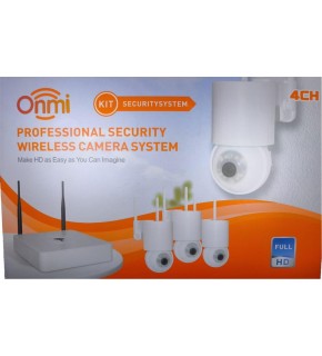 Apronx DSM600 4 Kanal Nvr + 3Mp 4 Kamera Full Color Mik. + 10" Lcd Wifi Set