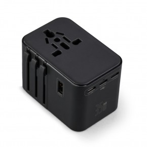 ARDIÇ SİYAH SEYAHAT ADAPTÖRÜ