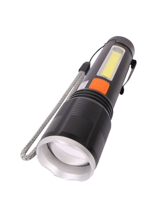 ARSUZ SİYAH 4 MODLU ŞARJ EDİLEBİLİR LED EL FENERİ ARSUZ SİYAH 4 MODLU ŞARJ EDİLEBİLİR LED EL FENERİ