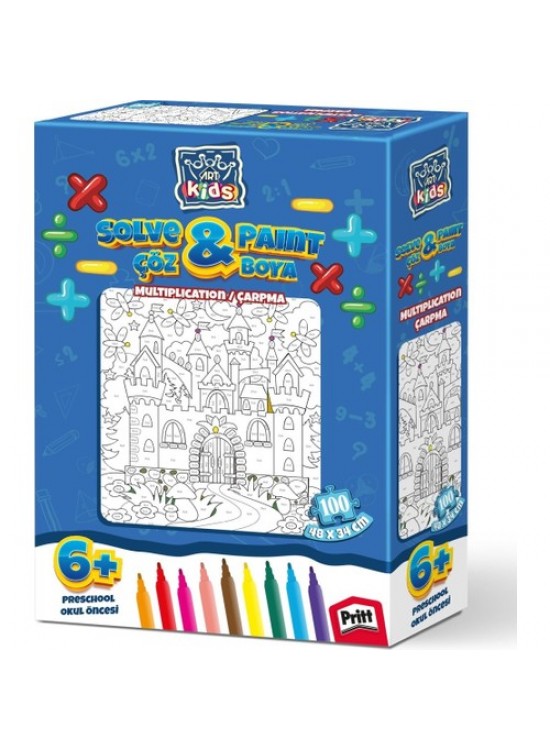 Art Kids Çöz Boya / Çarpma 5848
