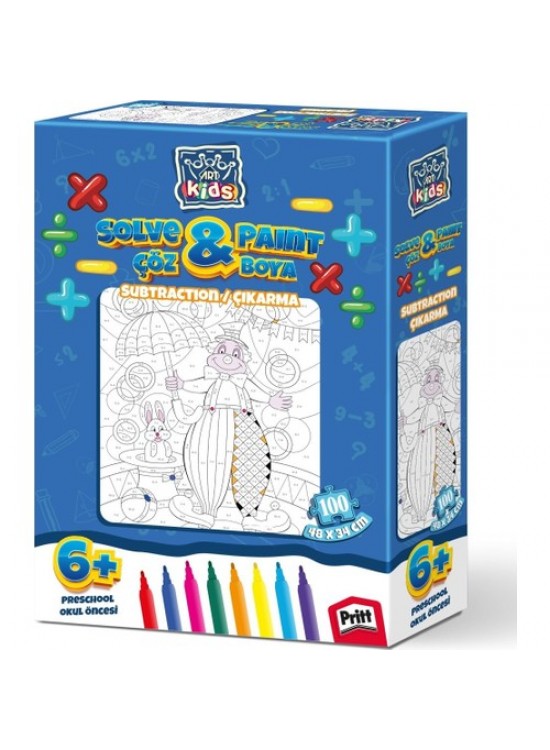 Art Kids Çöz Boya / Çıkarma 5847