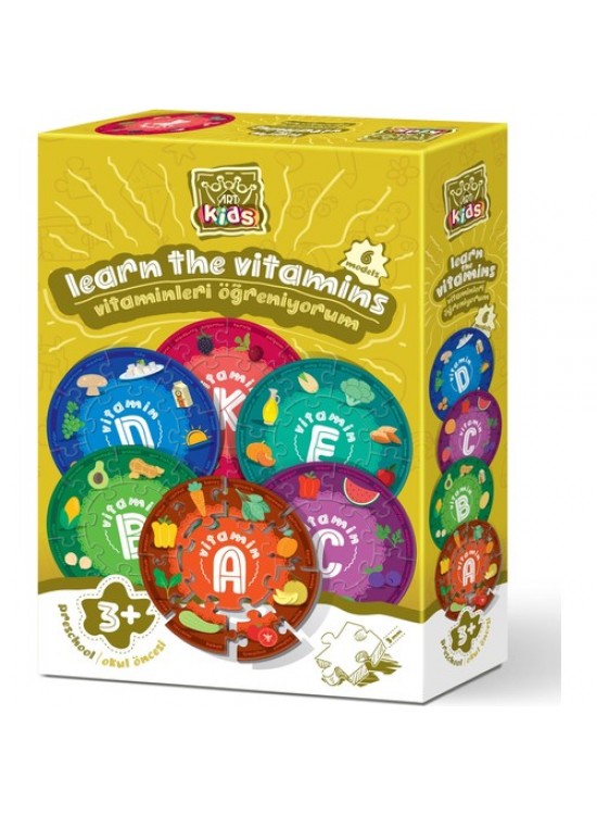 Art Kids Vitaminleri Öğreniyorum 5833