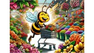 Art Puzzle 100 Parça Bal Arısı Alışverişte 35416
