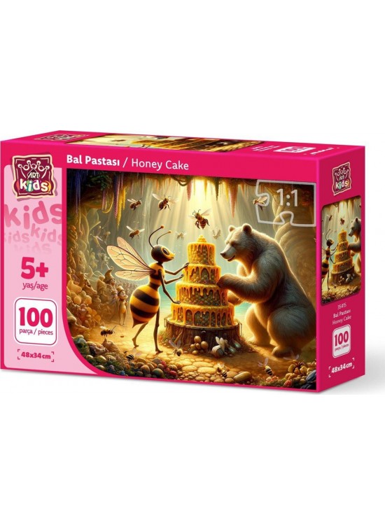 Art Puzzle 100 Parça Bal Pastası 35415