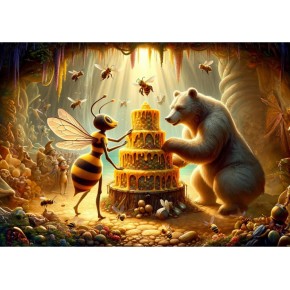 Art Puzzle 100 Parça Bal Pastası 35415