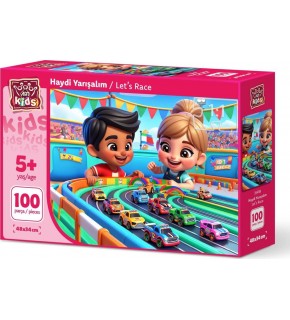 Art Puzzle 100 Parça Haydi Yarışalım 35418