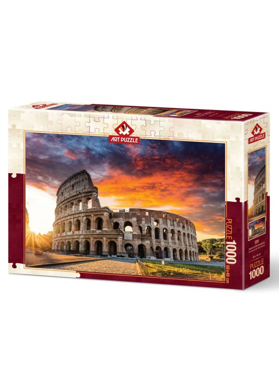 Art Puzzle 1000 Parça Colosseumda Gün Batımı 5265 Art Puzzle 1000 Parça Colosseumda Gün Batımı 5265