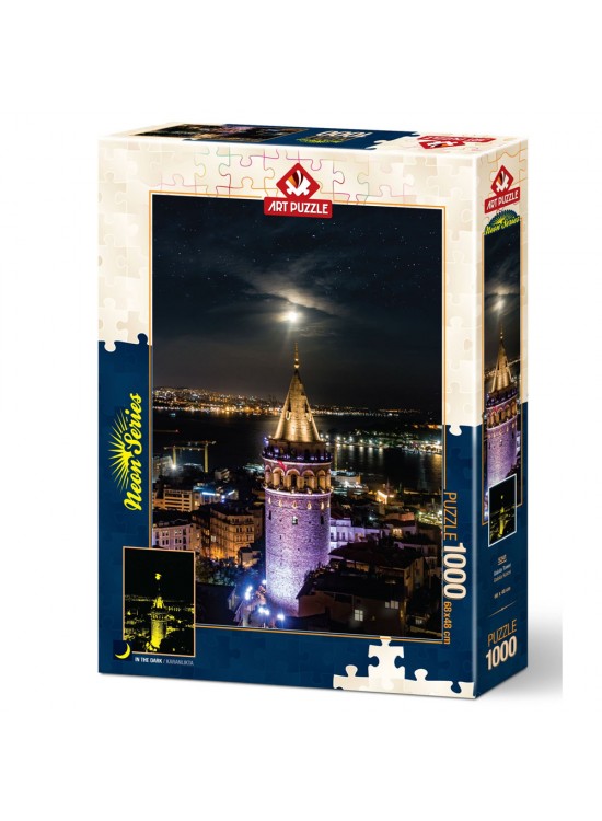 Art Puzzle 1000 Parca Galata Kulesı Neon 5241