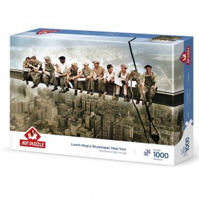 Art Puzzle 1000 Parça Gökdelende Öğle Yemeği 41010