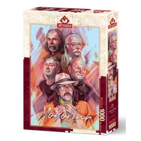 Art Puzzle 1000 Parça Moğollar 4585